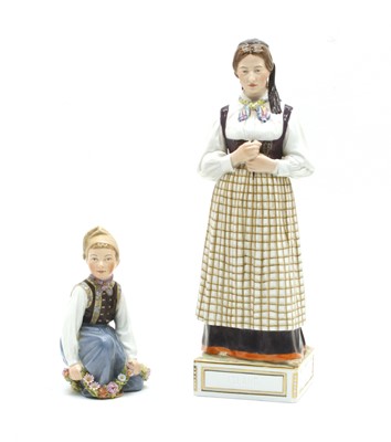 Lot 505 - A Copenhagen porcelain figure