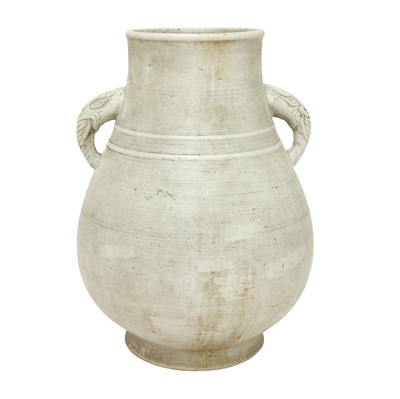 Lot 119 - A Chinese unglazed vase