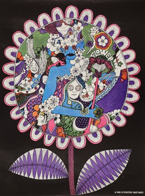 Lot 154 - A 'Flower Power' poster