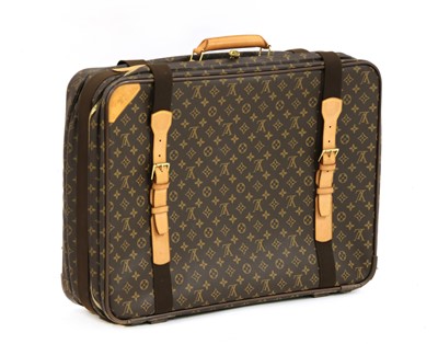 Lot 262 - A Louis Vuitton 'Sirius 65' monogrammed canvas suitcase