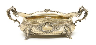 Lot 52 - A German silver serving dish