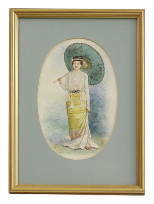 Lot 314 - Mg Tun Hla (Burmese, 1874-1946)