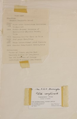 Lot 315 - Maki Haku (Japanese, 1924-2000)