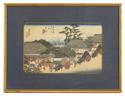 Lot 322 - Utagawa Hiroshige (Japanese, 1797-1858)