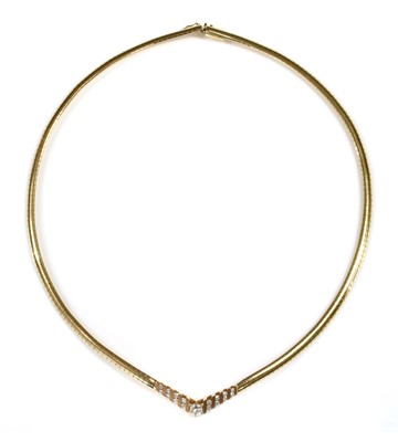 Lot 251 - An Italian diamond set necklace by Vior