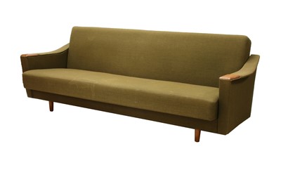 Lot 488 - A Danish upholstered daybed/settee