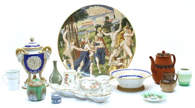 Lot 196 - A collection of decorative ceramics