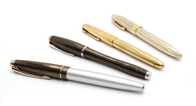 Lot 347 - A Sheaffer Legacy fountain pen in sterling silver
