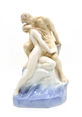 Lot 419 - A Royal Copenhagen porcelain figure group