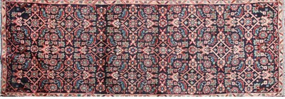 Lot 533 - A Persian wool runner