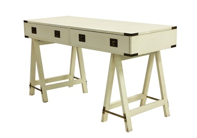 Lot 468 - A modern campaign desk