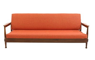 Lot 407 - A 'Manhattan' afrormosia sofabed