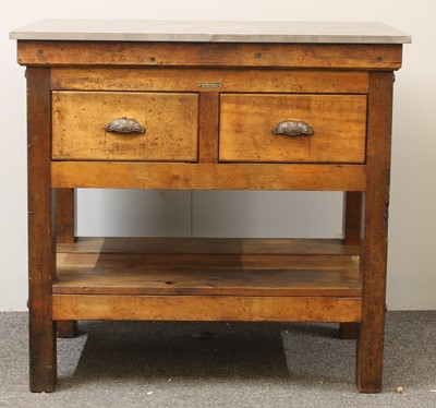 Lot 583 - A Stephenson Blake & Co butcher's block