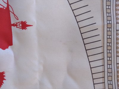 Lot 130 - A vintage Hermès silk scarf