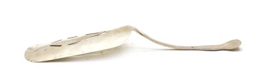 Lot 36 - George IV Irish silver fish slice