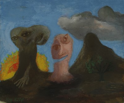 Lot 186 - Ken Kiff RA (1935-2001)