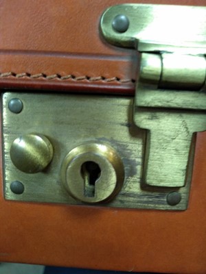 Lot 141 - A Swaine Adeney tan leather briefcase