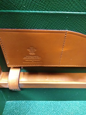 Lot 141 - A Swaine Adeney tan leather briefcase