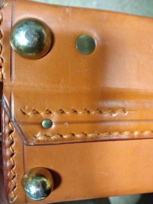 Lot 141 - A Swaine Adeney tan leather briefcase