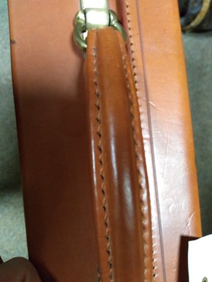 Lot 141 - A Swaine Adeney tan leather briefcase