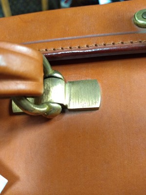 Lot 141 - A Swaine Adeney tan leather briefcase