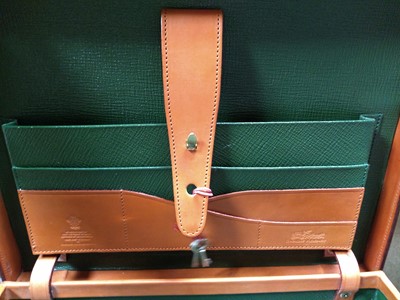 Lot 141 - A Swaine Adeney tan leather briefcase
