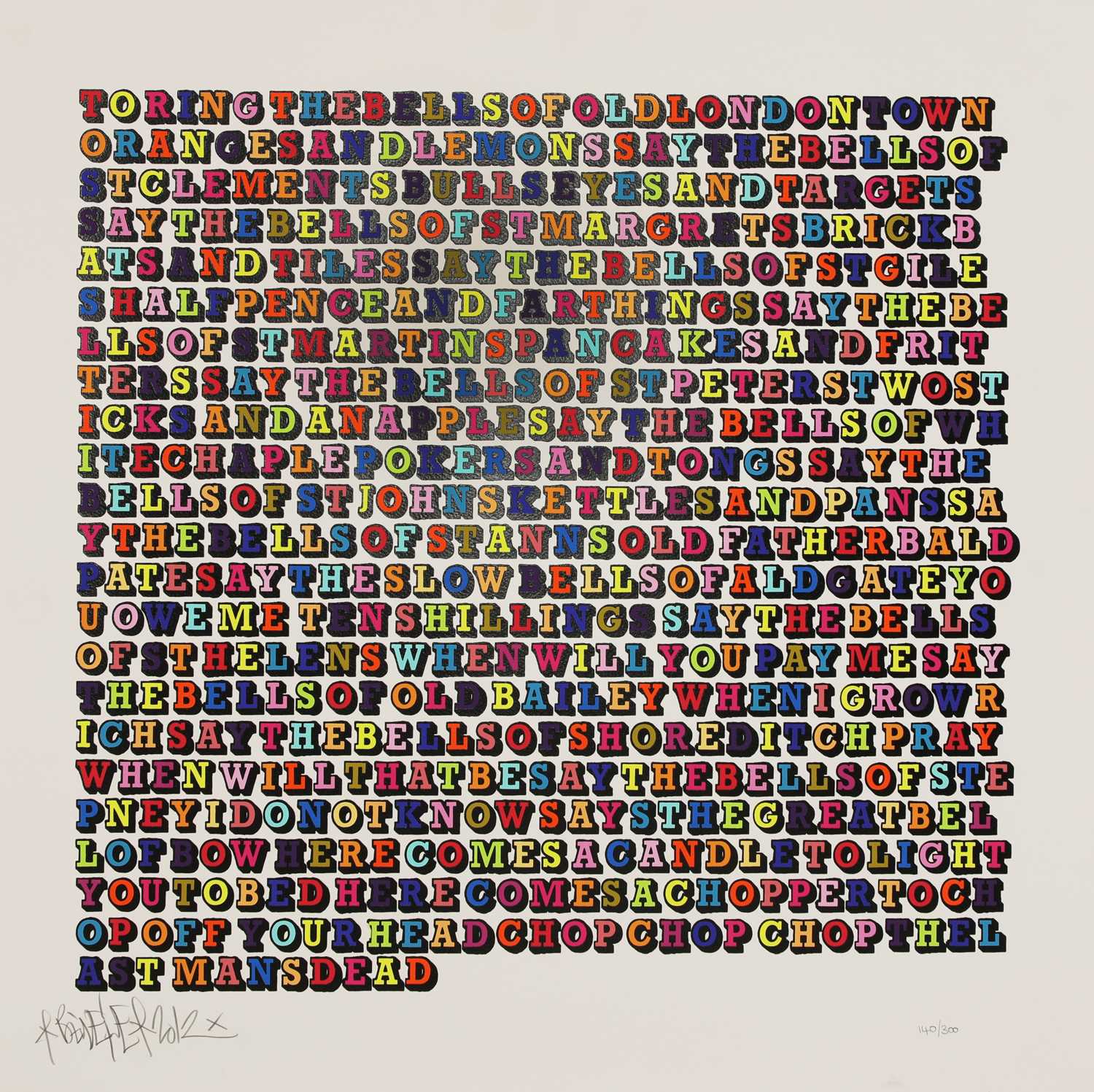 Lot 361 - Ben Eine (b.1970)