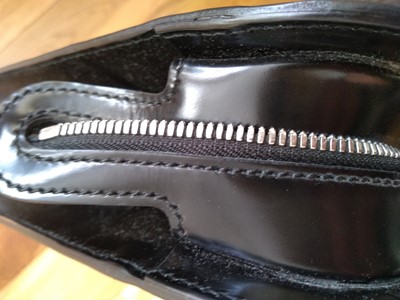 Lot 140 - A Bally black leather briefcase