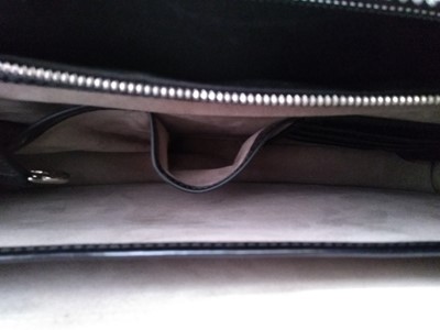 Lot 140 - A Bally black leather briefcase
