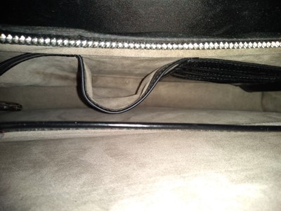 Lot 140 - A Bally black leather briefcase