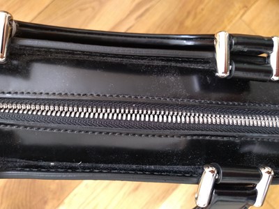 Lot 140 - A Bally black leather briefcase