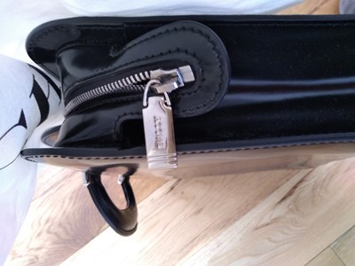 Lot 140 - A Bally black leather briefcase