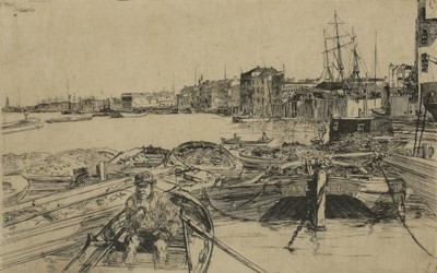 Lot 90 - JAMES ABBOTT MCNEILL WHISTLER (1834-1903)