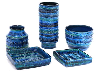 Lot 388 - Five 'Rimini Blu’ items