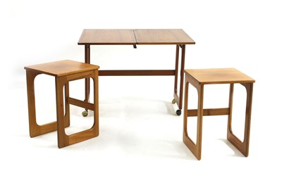 Lot 141 - A nest of three G Plan teak tables