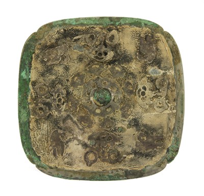 Lot 211A - A Chinese bronze mirror