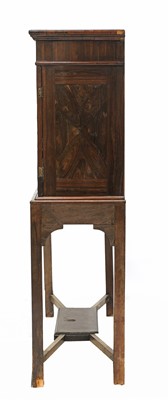 Lot 378 - A Queen Anne cocus wood cabinet