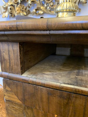 Lot 378 - A Queen Anne cocus wood cabinet