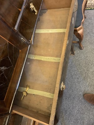Lot 378 - A Queen Anne cocus wood cabinet