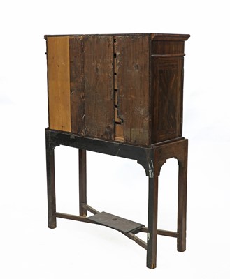 Lot 378 - A Queen Anne cocus wood cabinet