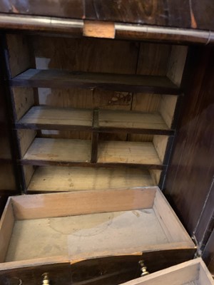 Lot 378 - A Queen Anne cocus wood cabinet