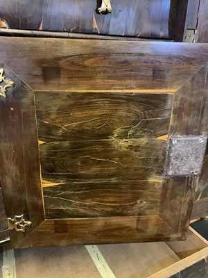 Lot 378 - A Queen Anne cocus wood cabinet