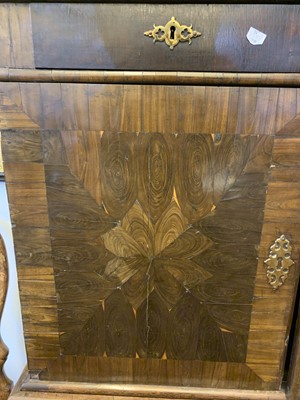 Lot 378 - A Queen Anne cocus wood cabinet