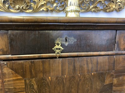 Lot 378 - A Queen Anne cocus wood cabinet