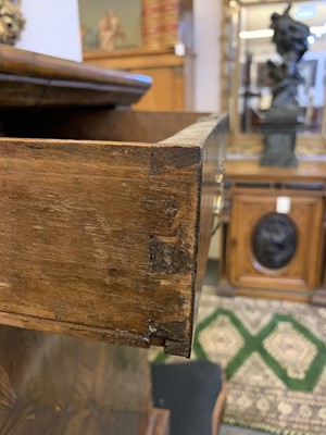 Lot 378 - A Queen Anne cocus wood cabinet