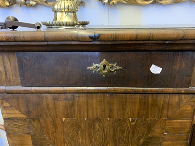 Lot 378 - A Queen Anne cocus wood cabinet