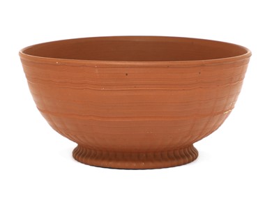 Lot 179 - A Staffordshire redware round bowl