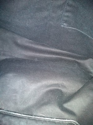 Lot 56 - A Mulberry black leather 'Somerset' shopper tote