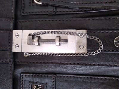 Lot 81 - A Lanvin brown leather 'Hero' satchel bag