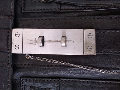 Lot 81 - A Lanvin brown leather 'Hero' satchel bag